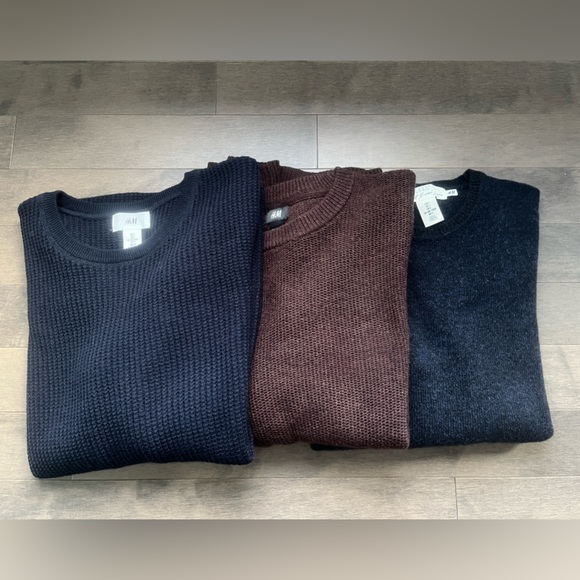 3 H&M sweaters - Picture 1 of 9